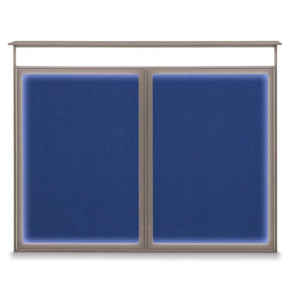 Single Door Enclosed Indoor Letterboard